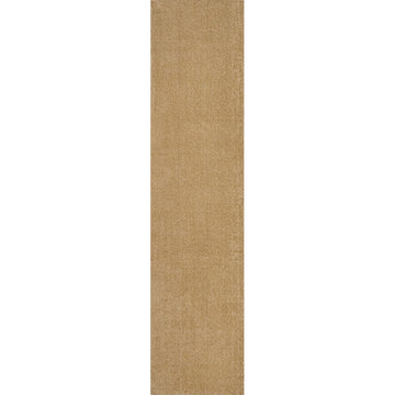 Twyla Classic Solid Low-Pile Machine-Washable Area Rug